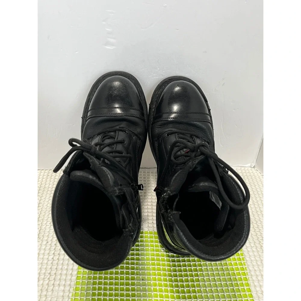 Thorogood Gen-Flex2 Tactical Duty Boots Men's 10.5 Womens Black Leather Side Zip